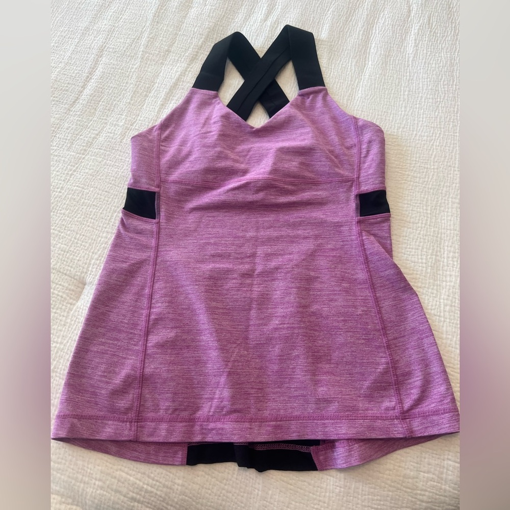 LULULEMON PUSH YOUR LIMITS TANK SIZE 6